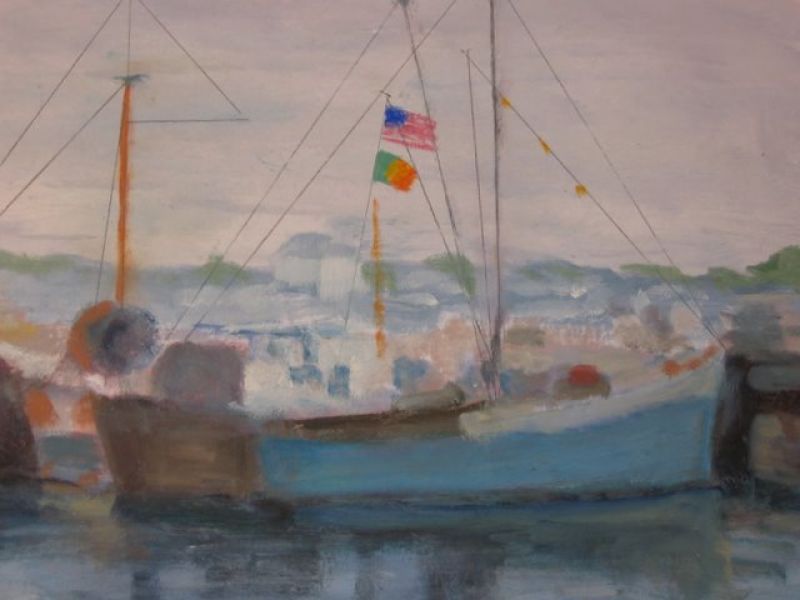 Click here to view Blessing of the Fleet, Provincetown Harbor by Jerome Schwartz